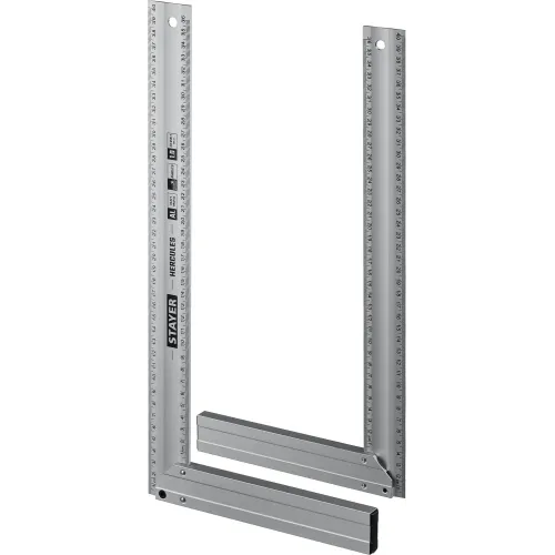 STAYER 400 мм, жесткий столярный угольник, Professional (3432-40)