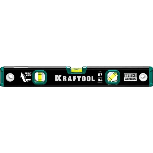 KRAFTOOL 400 мм, с зеркальным глазком, уровень (34781-40)