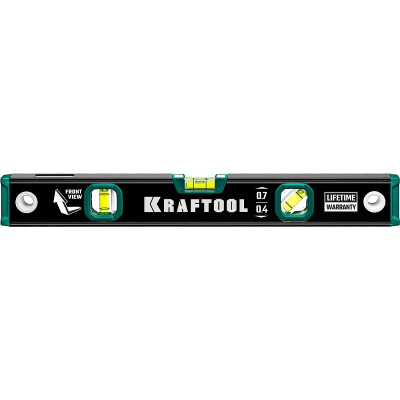 KRAFTOOL 400 мм, с зеркальным глазком, уровень (34781-40)