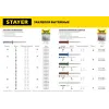 STAYER Pro-FIX, 2.4 х 10 мм, 50 шт, алюминиевые заклепки, Professional (3120-24-10)