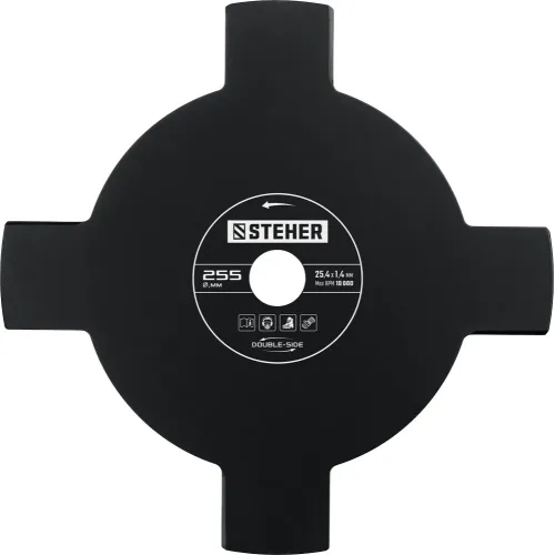 STEHER TB-4, 255 мм, 4T, нож для триммера (75135)