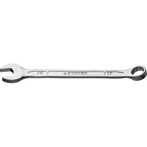 STAYER HERCULES, 15 мм, комбинированный гаечный ключ, Professional (27081-15)