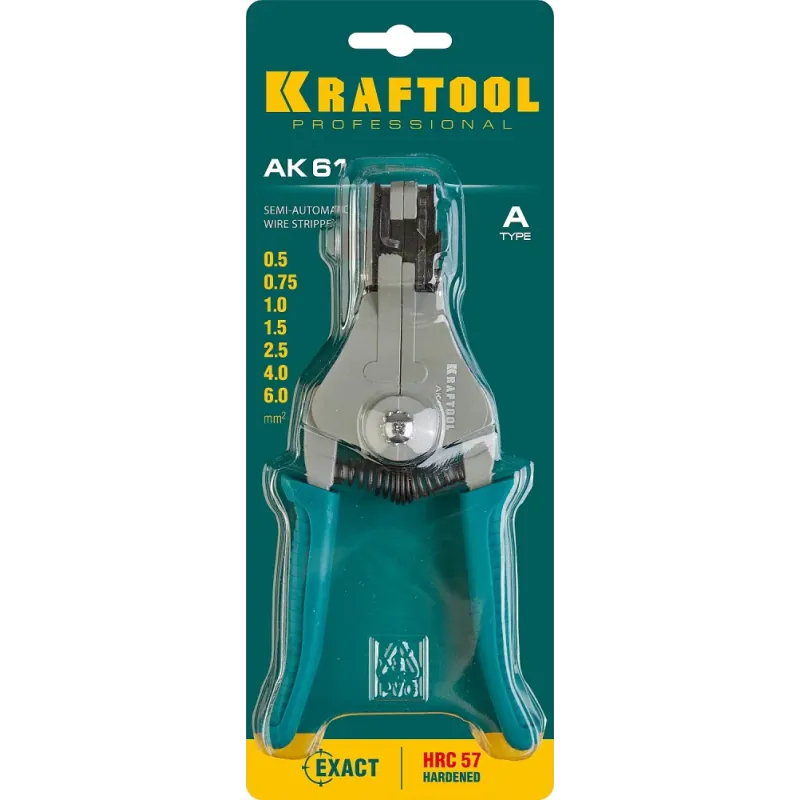 KRAFTOOL АК-5, 0.5 - 6 мм2, полуавтоматический стриппер (22683)