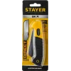 STAYER прямое лезвие, монтерский складной нож, Professional (45408)
