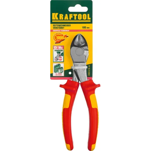 KRAFTOOL Electro-Kraft, 180 мм, усиленные бокорезы (2202-6-18)