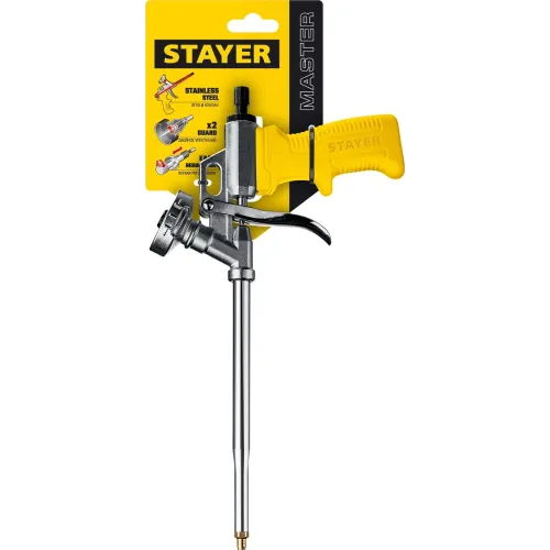 STAYER Master, металлический пистолет для монтажной пены (06863)