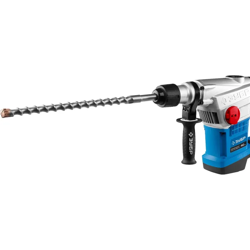 ЗУБР 40 мм, 1250 Вт, АВТ, перфоратор SDS-Max, Профессионал (ЗПМ-40-1250 ЭВК)