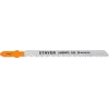 STAYER T101BR, 2 шт, 75 мм / 2.5 мм, T-хвост., HCS сталь, обратный рез по ламинату/фанере, полотна для лобзика, Professional (15991-2.5)