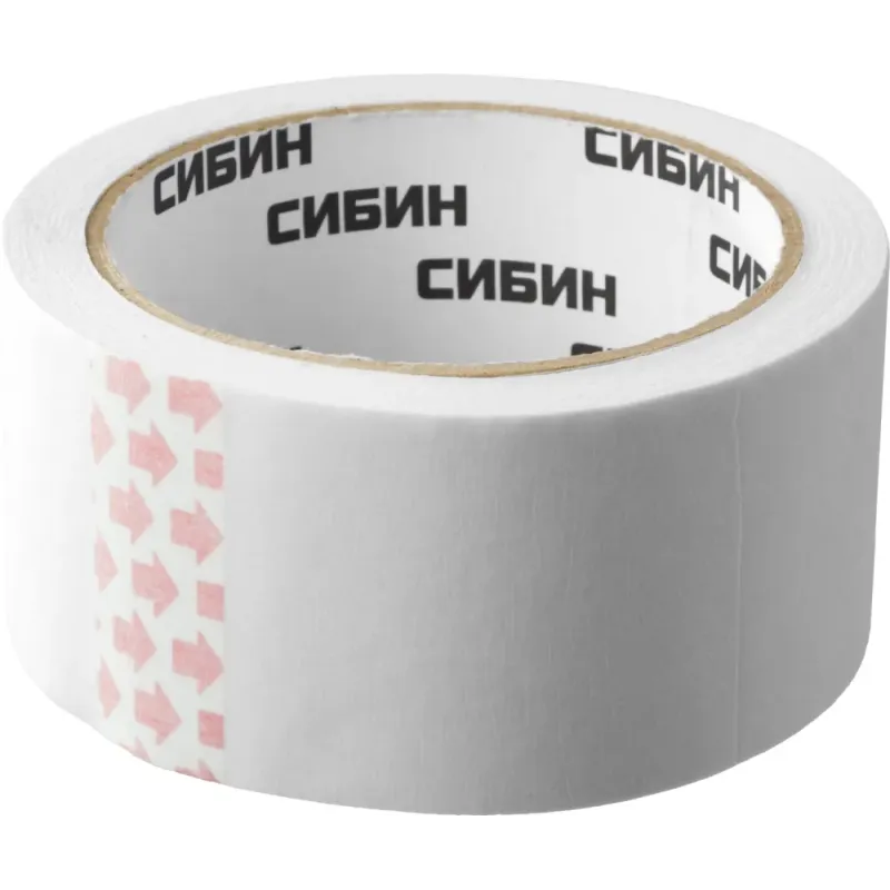 СИБИН 48 мм х 25 м, креповая, малярная лента (12111-50)