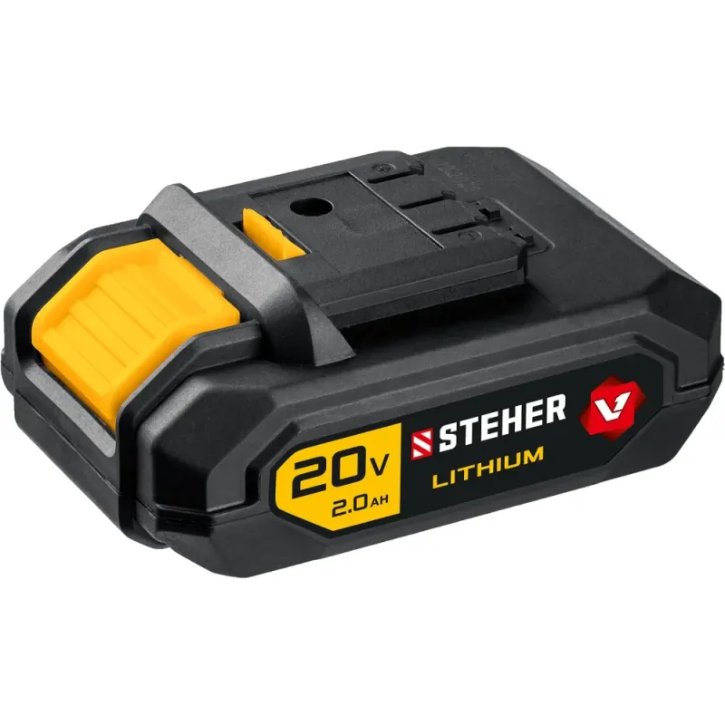 STEHER V1, 20 В, 2.0 А·ч, аккумуляторная батарея (V1-20-2)