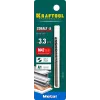 KRAFTOOL COBALT-8, 3.3 х 65 мм, сталь М42, HSS-Co(8%), сверло по металлу (29656-3.3)