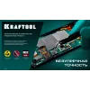 KRAFTOOL изогнутый 116 мм, Антистатический антимагнитный прецизионный пинцет (222126)