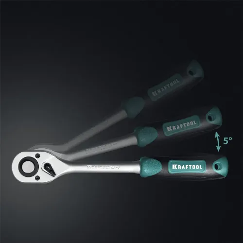 KRAFTOOL EXTREM-66, 66 предм., (1/2″+1/4″), универсальный набор инструмента (27976-H66)