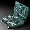 KRAFTOOL X Drive, 216 предм., (1/2″+3/8″+1/4″), универсальный набор инструмента (27888-H216)