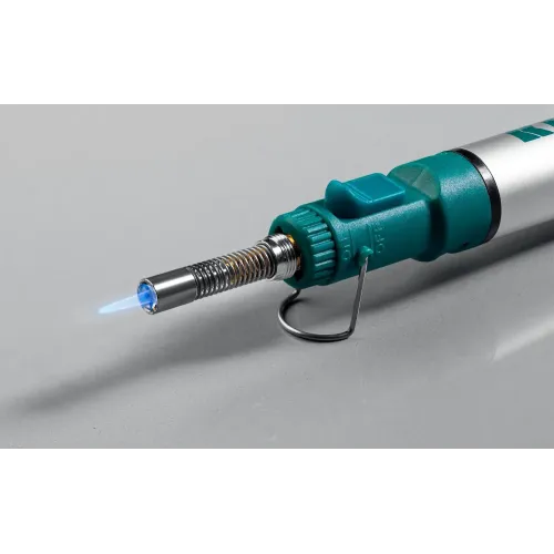 KRAFTOOL SolderGas, 70 B, 30 - 70 Вт, 1300°С, горелка, фен, набор 8 в 1, газовый паяльник (55504-H8)