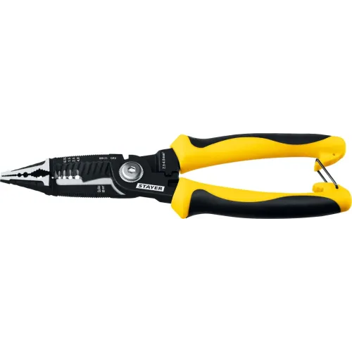 STAYER HERCULES XM-21, 4в1 электромонтажные клещи (23342-21)