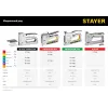 STAYER HERCULES-53, тип 53 (A/10/JT21) 23GA (6 - 14 мм)/13/300, стальной рессорный степлер, Professional (31519)
