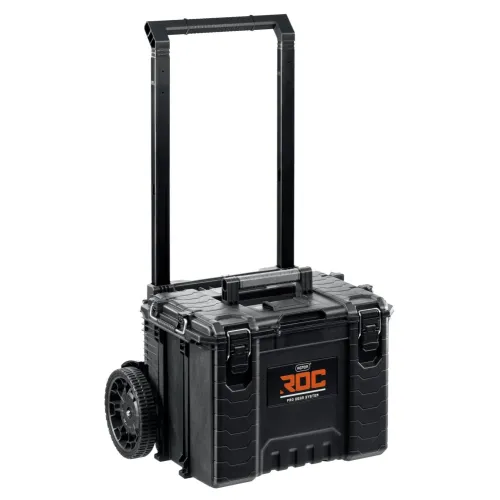 KETER ROC PRO GEAR 2.0 (22″) тележка с пластиковым ящиком (38370)