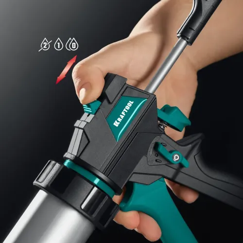 KRAFTOOL Ultra 310 мл, закрытый пистолет для герметика (06677-31)