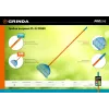 GRINDA PL-22 FIBER, 430 х 40 х 1460 мм, 22 зубца, ударопрочный пластик, фибергласовый черенок, грабли веерные пластиковые, PROLine (421818)