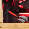 Молоток слесарный''optimal'',300 г,фибергласовая обрезиненная рукоятка,квадратный боек Matrix