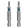 Бита Torx 15х50мм, сталь S2, шестигр., 2 шт. Gross