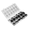 Набор резиновых уплотнительных прокладок, D 3 - 22 мм, 279 предм. Сибртех