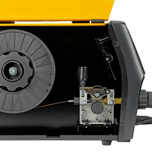 Аппарат инвертор. полуавтомат. cварки IMIG-185SDR, 180 А, ПВ 60%, катушка 5 кг Denzel