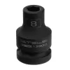 Головка ударная шестигранная, 8 мм, 1/2", CrMo Stels