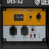 Генератор дизельный DES-32, 3,2 кВт, 230 В, 11 л, ручной стартер Denzel