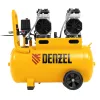 Компрессор безмасляный, малошумный DLS 1500/50, 1500 ВТ, 2x750, 50 л, 260 л/мин Denzel