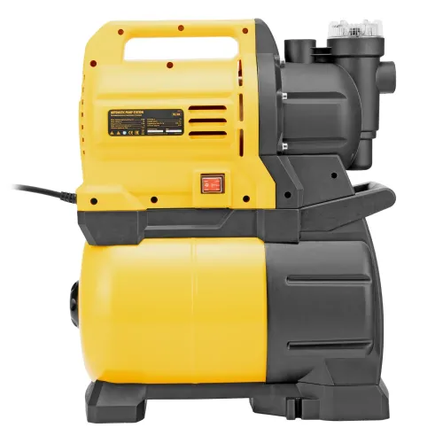 Насосная станция PSХ-1300, 1300 Вт, 4500 л/ч, ресивер 24 л, напор 48 м Denzel