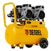 Компрессор безмасляный, малошумный DLS 1500/50, 1500 ВТ, 2x750, 50 л, 260 л/мин Denzel