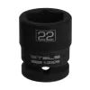 Головка ударная шестигранная, 22 мм, 1/2", CrMo Stels