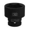 Головка ударная шестигранная, 32 мм, 1/2", CrMo Stels