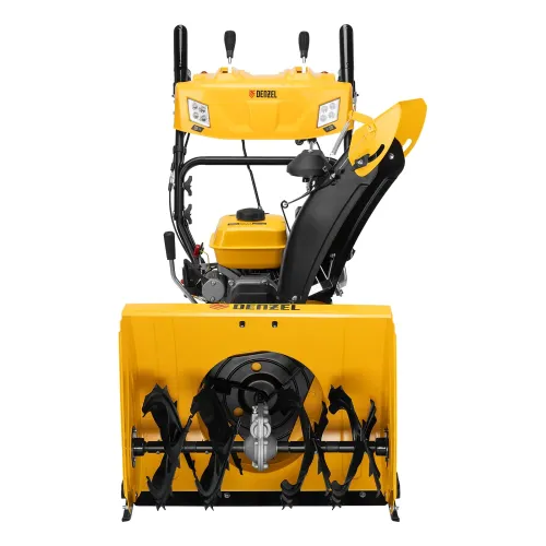 Снегоуборщик бензиновый SBM 610DT PRO, 212cc, гусеницы, эл.старт, блок. дифф. Denzel