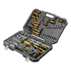 Набор инструментов, 1/2", 1/4", CrV, S2, пластиковый кейс, 84 предмета Denzel
