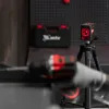 Лазерный уровень QBC RED Pro SET, 10 м, красный луч, батарейки, штатив MTX