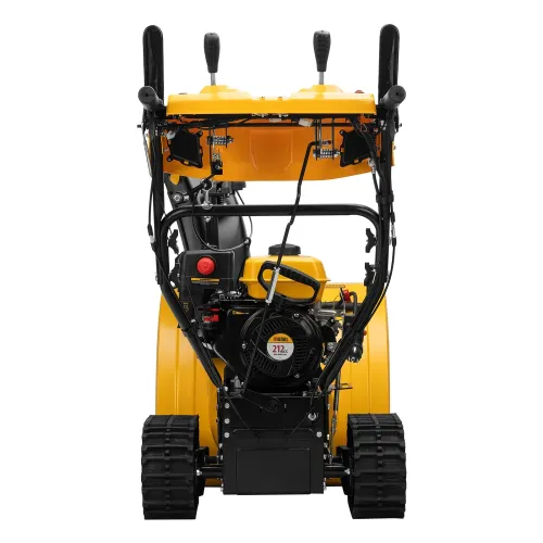 Снегоуборщик бензиновый SBM 610DT PRO, 212cc, гусеницы, эл.старт, блок. дифф. Denzel