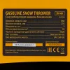 Снегоуборщик бензиновый SB 460, 99cc, ручной старт Denzel