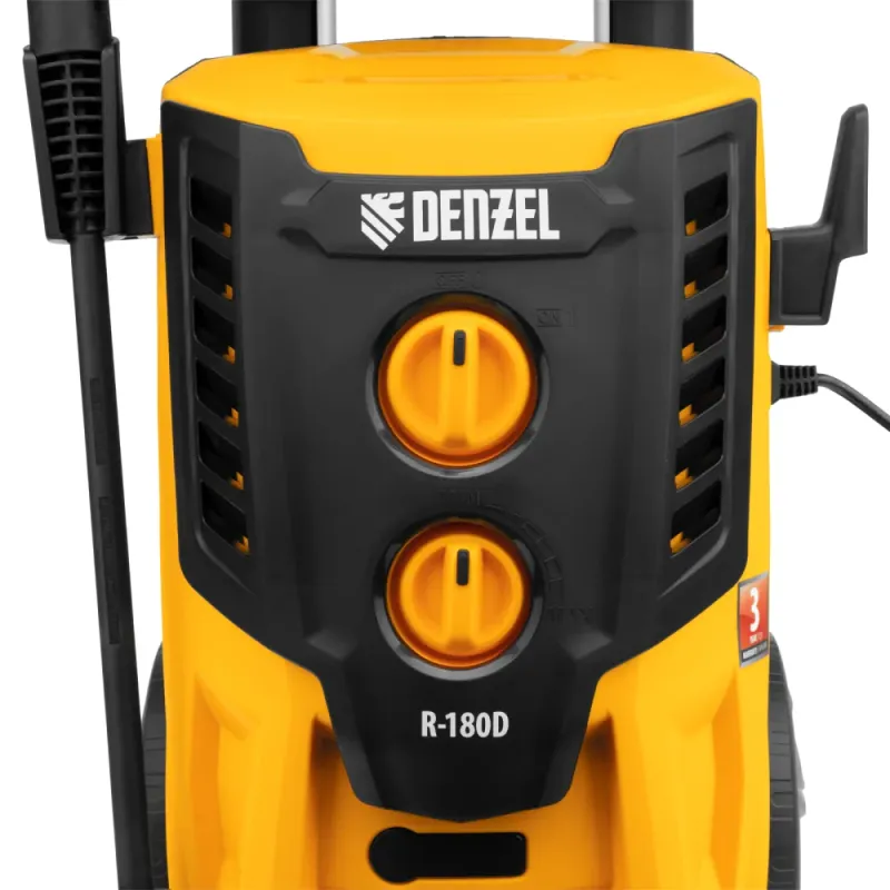 Мойка высокого давления R-180D, 2200 Вт, 180 бар, 380 л/ч, с барабаном Denzel