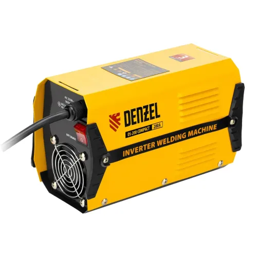 Аппарат инвертор. дуговой сварки DS-200 Compact, 200 А, ПВ 70%, диам.эл. 1,6-5 мм Denzel