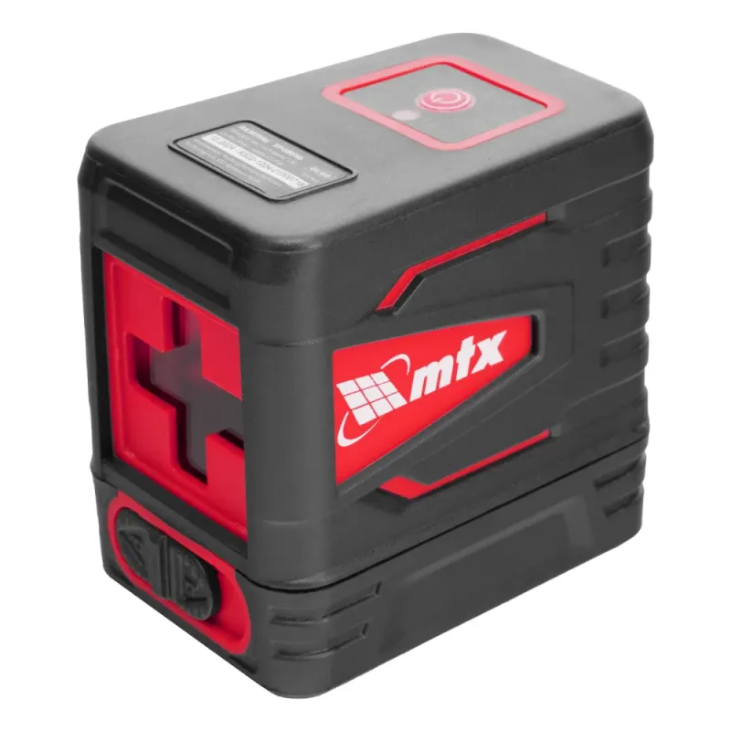 Лазерный уровень QBC RED Pro SET, 10 м, красный луч, батарейки, штатив MTX