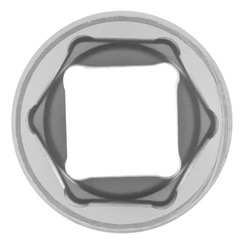 Головка торцевая, 19 мм, 6-гранная, CrV, под квадрат 1/2" Stels