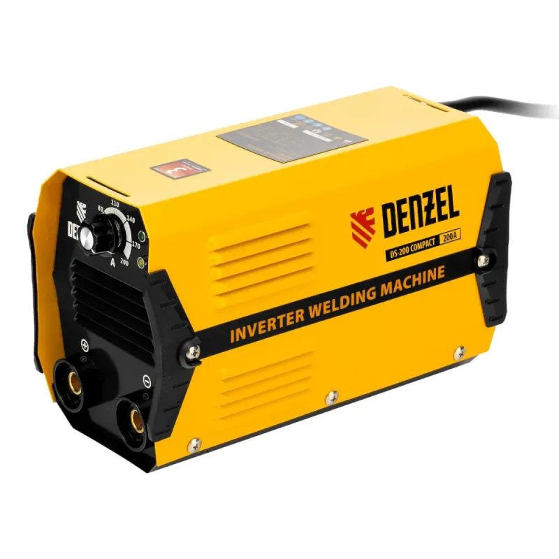 Аппарат инвертор. дуговой сварки DS-200 Compact, 200 А, ПВ 70%, диам.эл. 1,6-5 мм Denzel