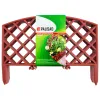 Забор декоративный "Сетка", 24х320 см, терракот, Россия Palisad