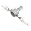 Соединитель для шлангов тип C, 3/4" Сибртех