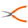 Длинногубцы Classic, 180 мм, прямые шлифованные, пластмассовые рукоятки Sparta