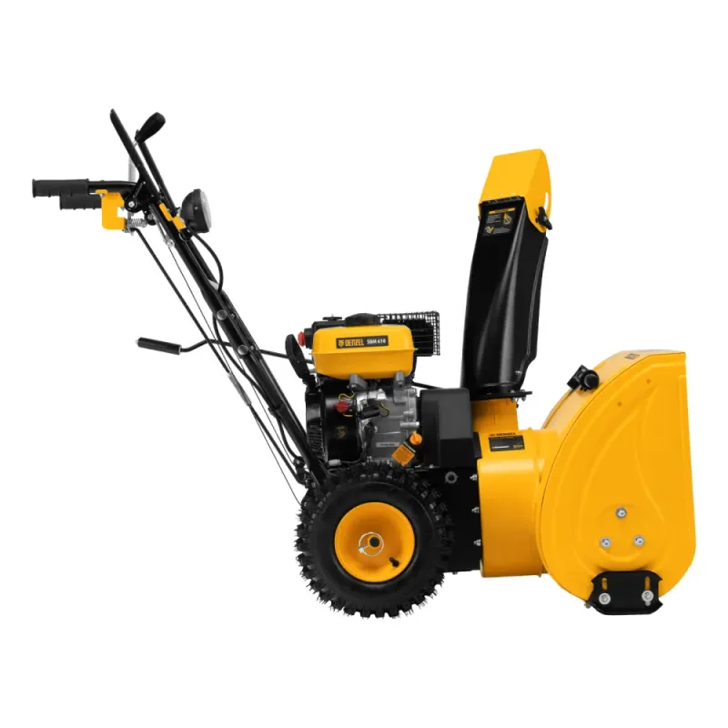 Снегоуборщик бензиновый SBM 610, 212 cc, ручной старт, фара Denzel