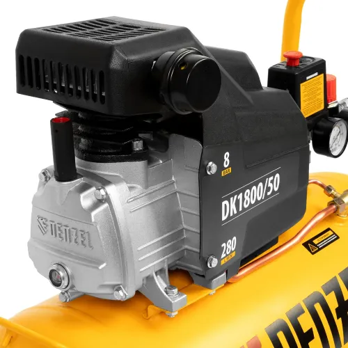 Компрессор воздушный DK1800/50,Х-PRO 1,8 кВт, 280л/мин, 50л Denzel